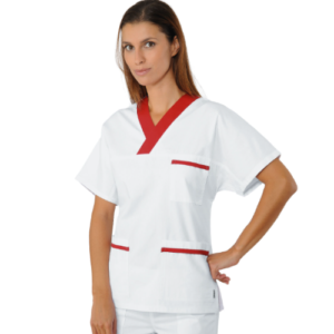 CASACCA COLLO A V CON INSERTO - ISACCO